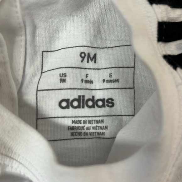 9M Adidas romper and onesie bundle - Picture 4 of 7